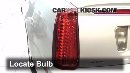 2007 cadillac cts brake light bulb replacement